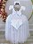 Vestido Infantil Branco Renda Pérolas Festa Luxo - Imagem 6
