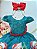 Vestido Infantil Verde Bandeira Ursinhos Festas Natal - Imagem 2