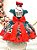 Vestido Infantil Verde Bandeira Ursinhos Festas Natal - Imagem 3