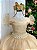 Vestido Infantil Longo Festa Luxo Dourado Amanda - Imagem 5