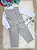 Conjunto Social Menino Colete Cinza Claro Miss Cherry - Imagem 6