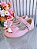 Sapatinho Rosa Verniz Aplique de Lacinho Com Strass Luxo - Imagem 9