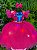 Vestido Infantil Lilo Stitch Pink com Led Tematicos - Imagem 10