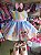 Vestido Infantil Luxo Circo Rosa Festa - Imagem 3