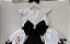 Vestido Infantil Luxo Bailarina Cisne Negro Faixa Preta - Imagem 4