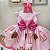 Vestido Infantil Luxo Rosa Bailarina Brinquedos - Imagem 4