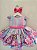 Vestido Infantil Barbie Pop Star Luxo - Imagem 1