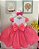 Vestido Infantil Barbie Neon Super Luxo - Imagem 2