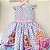 Vestido Infantil Barbie Sereia Luxo - Imagem 3