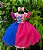 Vestido Lilo Stitch Pink e Azul com Led Tematicos - Imagem 4