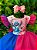 Vestido Lilo Stitch Pink e Azul com Led Tematicos - Imagem 2