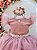 Vestido Infantil Juvenil Rose Formatura Tule Glitter - Imagem 2