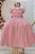 Vestido Infantil Juvenil Rose Formatura Tule Glitter - Imagem 1