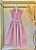 Vestido Infantil Juvenil Rose Formatura Tule Glitter - Imagem 4