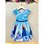 Vestido Infantil Princesas Frozen Anna Elsa Olaf Festas - Imagem 4