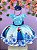 Vestido Infantil Princesas Frozen Anna Elsa Olaf Festas - Imagem 1