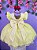 Vestido Infantil Branca de Neve e os 7 anões Colorido Festas - Imagem 3