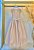 Vestido Infantil Longo Dourado Daminhas de Honra Glitter - Imagem 4