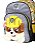Kit Mochila Costas + Lancheira Patrulha Canina Rubble - Imagem 2