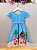 Vestido Infantil Moana na Praia Azul Festas - Imagem 5