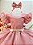 Vestido Infantil Rose Saia Tule e Glitter Daminhas - Imagem 8