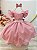 Vestido Infantil Rose Saia Tule e Glitter Daminhas - Imagem 7