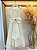 Vestido Infantil Longo Marfim Off Busto Renda Festas Daminhas - Imagem 6