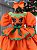 Vestido Infantil Halloween Doce Abóbora Tematicos Kids - Imagem 4