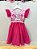 Vestido Infantil Patrulha Canina Sky Pink Festas - Imagem 5