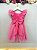 Vestido Infantil Rosa Chiclete Princesa Aurora Bela Adormecida - Imagem 6