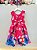Vestido Infantil Lilo Stitch e Angel Pink Colorido Festas - Imagem 6