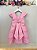 Vestido Infantil Rosa Claro Lilo Stitch e Angel Festas - Imagem 6