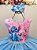 Vestido Infantil Azul Claro Lilo Stitch e Angel Festas - Imagem 2
