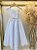 Vestido Infantil Longo Branco Luxo Formaturas Daminhas - Imagem 5