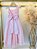 Vestido Infantil Longo Pêssego Luxo Formaturas Daminhas - Imagem 4