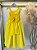 Vestido Infantil Longo Amarelo Luxo Formaturas Daminhas - Imagem 6