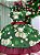 Vestido Infantil Encanto de Natal Verde Festa - Imagem 5