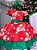 Vestido Infantil Encanto de Natal Vermelho - Imagem 5
