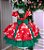 Vestido Infantil Encanto de Natal Vermelho - Imagem 4