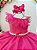 Vestido Infantil Longo Pink Luxo Formaturas Daminhas - Imagem 2