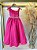 Vestido Infantil Longo Pink Luxo Formaturas Daminhas - Imagem 5