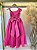 Vestido Infantil Longo Pink Luxo Formaturas Daminhas - Imagem 6