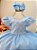 Vestido Infantil Azul Claro com Busto Nervura - Imagem 6