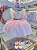 Vestido Infantil Circo Busto Com Strass e Babados Festas - Imagem 6