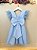 Vestido Infantil Princesa Frozen Elza Anna Azul Claro Festas - Imagem 6