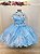 Vestido Infantil Princesas Frozen Elsa Anna com Capa Festas - Imagem 1