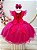 Vestido Infantil Pink Jardim das Borboletas Festas - Imagem 4