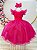 Vestido Infantil Pink Jardim das Borboletas Festas - Imagem 1