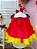 Vestido Fantasia Infantil Branca de Neve Capa Tiara e Luva - Imagem 4