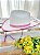 Chapéu Cowboy Rosa Infantil Feminino Boiadeira Texano Branco Festa - Imagem 2
